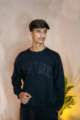 New York Shneel Patch Embroidered Sweatshirt