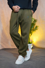 Men's Loose Fit Warm Fleece Sweatpants Joggers Pants